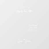 Selfie Mirror | Bruiloft Welkomstbord Decal (Vel)