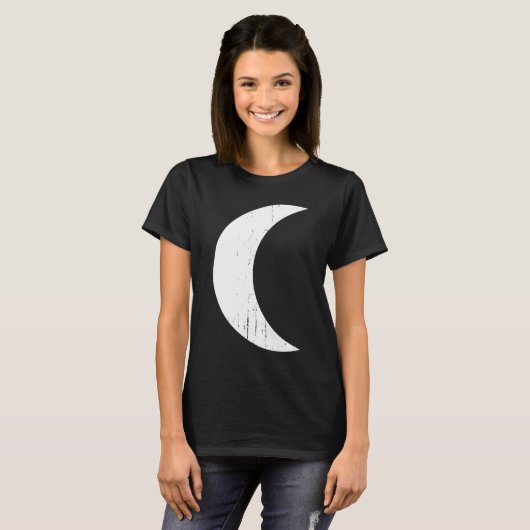 Selfie Moon T-shirt (Voorkant volledig)
