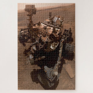 Selfie NASA Mars Curiosity Rover Laboratory Legpuzzel