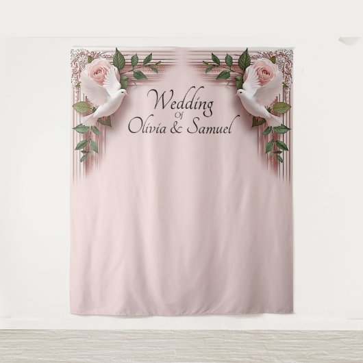 Selfie or Photo-Booth Backdrop Fabric Wall-hanging Wandkleed (Voorkant)