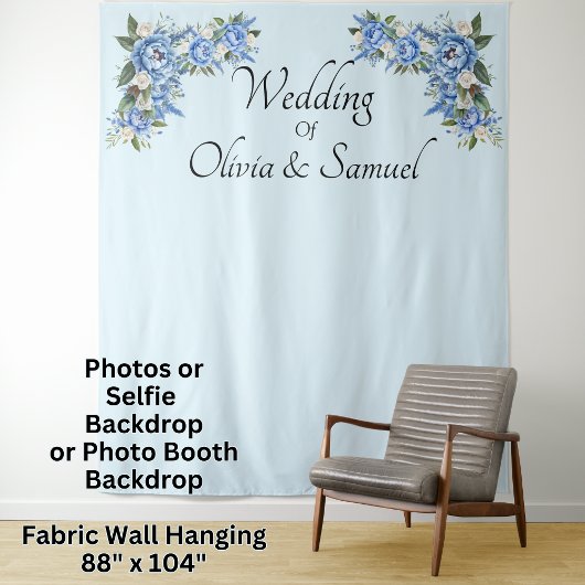 Selfie or Photo-Booth Backdrop Fabric Wall-hanging Wandkleed