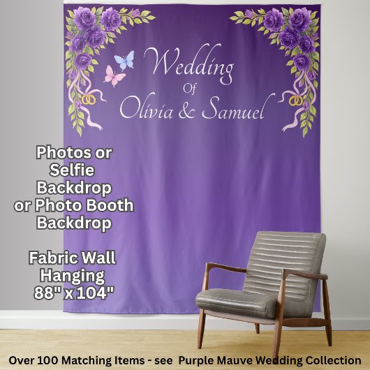 Selfie or Photo-Booth Backdrop Fabric Wall-hanging Wandkleed