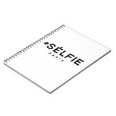 SELFIE PARIS NOTITIEBOEK (Linkerzijde)