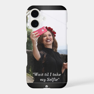 Selfie Photo iPhone Case