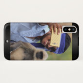 Selfie Photo iPhone Case (Achterkant (horizontaal))