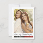 Selfie Photo Proposal Will You Be My Bridesmaid (Voorkant)