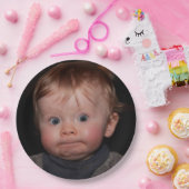 Selfie Photo Upload | Your Face Fun party  Papieren Bordje (Feest)