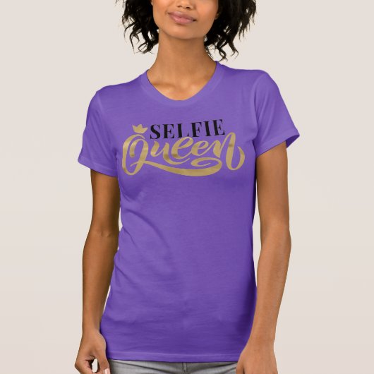 Selfie Queen T-Shirt (Voorkant)
