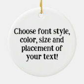 Selfie tijd! Smart Phone Foto Lijst Keramisch Ornament (Achterkant)