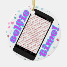 Selfie tijd! Telefoonvorm Foto Lijst