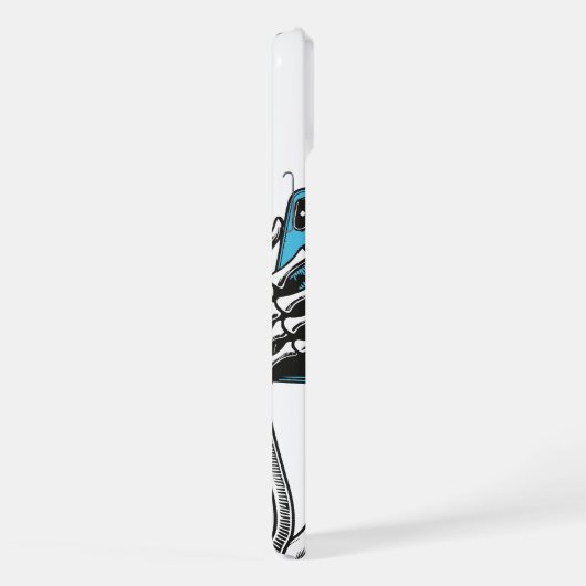 Selfie-Time Skeleton Phone Case iPhone Hoesje (Rechterkant)