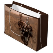 Selfie van Mars Curiosity Rode Marslandschap Groot Cadeauzakje (Voorkant Gekanteld)