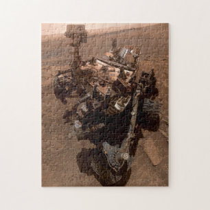 Selfie van Mars Curiosity Rode Martiaanse Landscha Legpuzzel