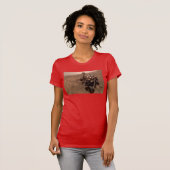 Selfie van Mars Curiosity Rood Marslandschap T-shirt (Voorkant volledig)
