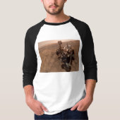 Selfie van Mars Curiosity Rood Marslandschap T-shirt (Voorkant)