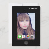 Selfie Verjaardagsfeestfoto Kaart (Voorkant)