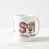 sELFie Vrolijk kerstfeest Koffiemok (Voorkant rechts)