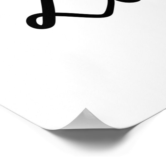 Selfie Zone Handgeschreven script Moderne bruiloft Poster (Hoek)