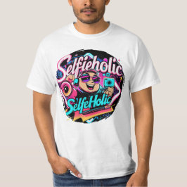 Selfieholic – Leuk & Trendy Selfie Lover Design T-shirt