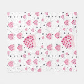 Selflove inspirational quote sweet heart and start fleece deken (Voorkant (Horizontaal))