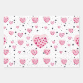 Selflove inspirational quote sweet heart and start inpakpapier vel (Voorkant)