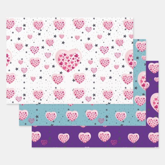 Selflove inspirational quote sweet heart and start inpakpapier vel (Set)