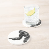 selfstick zandsteen onderzetter (Zijkant)