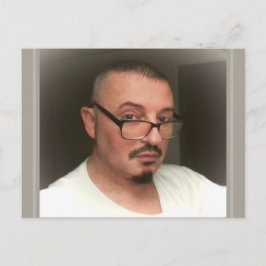 Selfy my age 67 by Mark Edward Westerfield Briefkaart