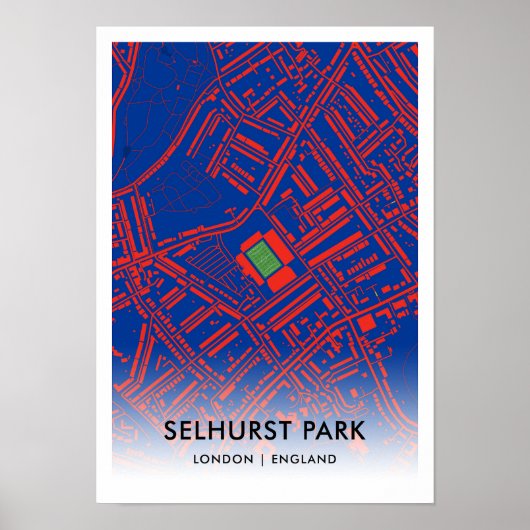 Selhurst Park Stadium - thuisbasis van Crystal Pal Poster (Voorkant)