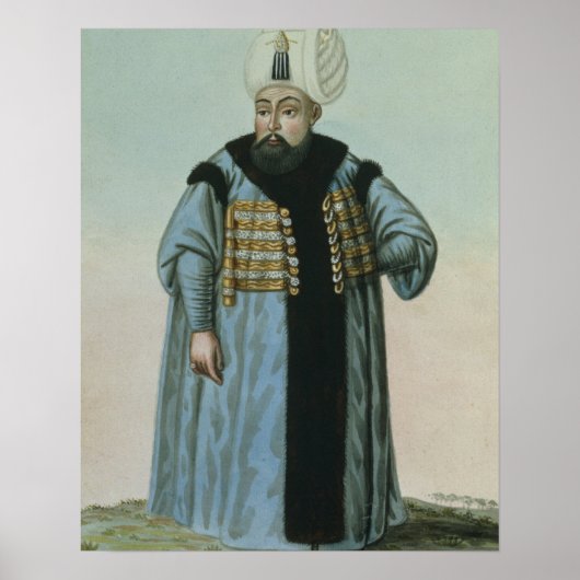 Selim II (1524-74) genaamd "Sari", de Blonde of de Poster (Voorkant)