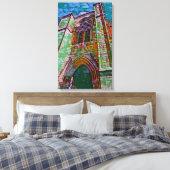 SELIMIYE MOSQUE, schilderij van Nicosia Canvas Afdruk (Insitu (Slaapkamer))