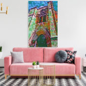 SELIMIYE MOSQUE, schilderij van Nicosia Canvas Afdruk (Insitu (Woonkamer))