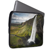 Seljalandsfoss Waterfall | IJsland Laptop Sleeve (Voorkant Rechts)