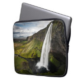 Seljalandsfoss Waterfall | IJsland Laptop Sleeve (Voorkant Links)