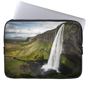 Seljalandsfoss Waterfall IJsland Laptop Sleeve