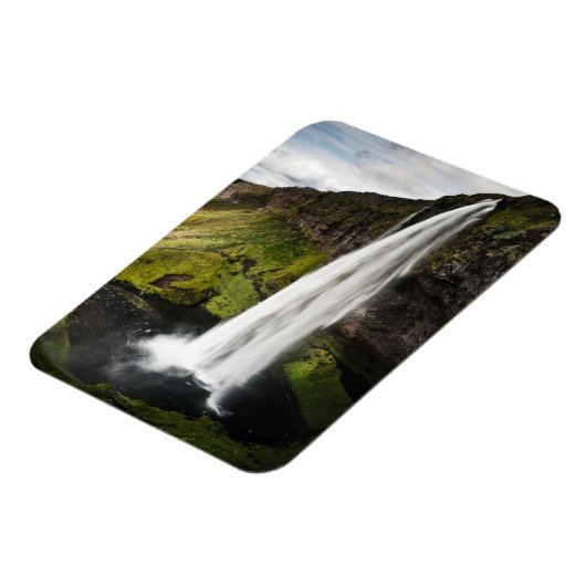 Seljalandsfoss Waterfall | IJsland Magneet (Linkerzijde)