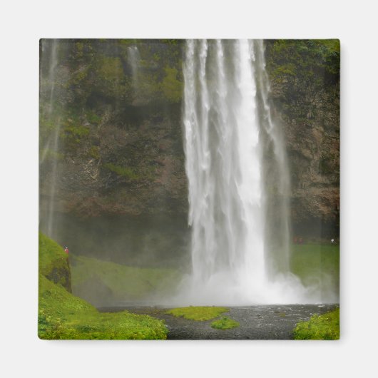Seljalandsfoss Waterfall IJsland Magnet (Voorkant)