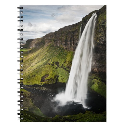 Seljalandsfoss Waterfall | IJsland Notitieboek (Voorkant)