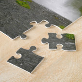 Seljalandsfoss Waterfall IJsland Puzzle Legpuzzel (Zijkant)