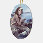 Selkie Keramisch Ornament (Links)