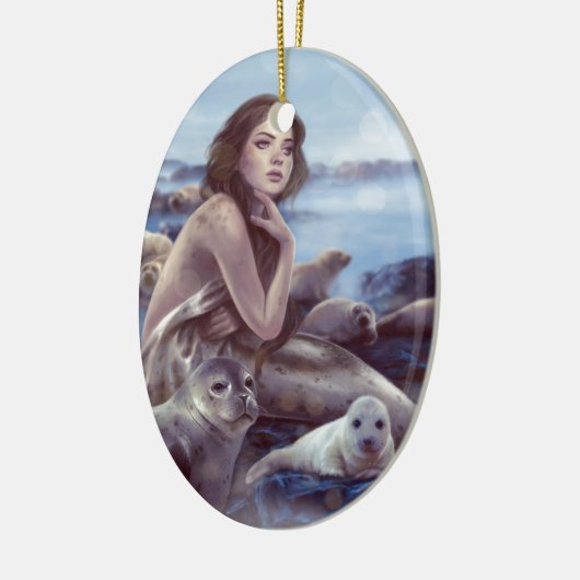 Selkie Keramisch Ornament (Links)