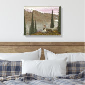 Selkirk Cariou Canvas Afdruk (Insitu (Slaapkamer))