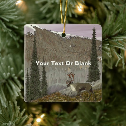 Selkirk Cariou Keramisch Ornament (Boom)