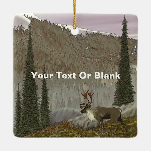 Selkirk Cariou Keramisch Ornament (Achterkant)