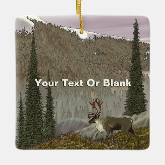 Selkirk Cariou Keramisch Ornament (Voorkant)