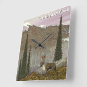 Selkirk Cariou Vierkante Klok (Hoek)