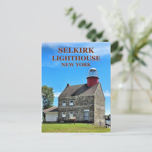 Selkirk Lighthouse, Briefkaart New York (Staand voorkant)
