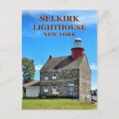 Selkirk Lighthouse, Briefkaart New York (Voorkant)