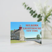 Selkirk Lighthouse, Briefkaart van New York (Staand voorkant)