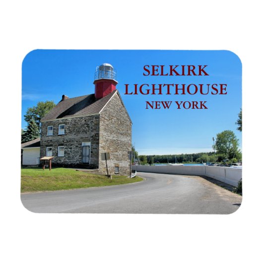 Selkirk Lighthouse, New York Flex Magnet Magneet (Horizontaal)